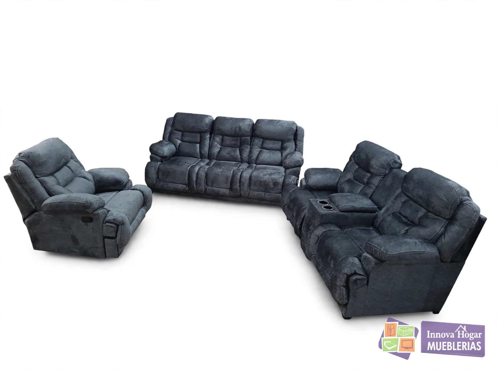 Sala 3-2-1 Italia Gris Carbon