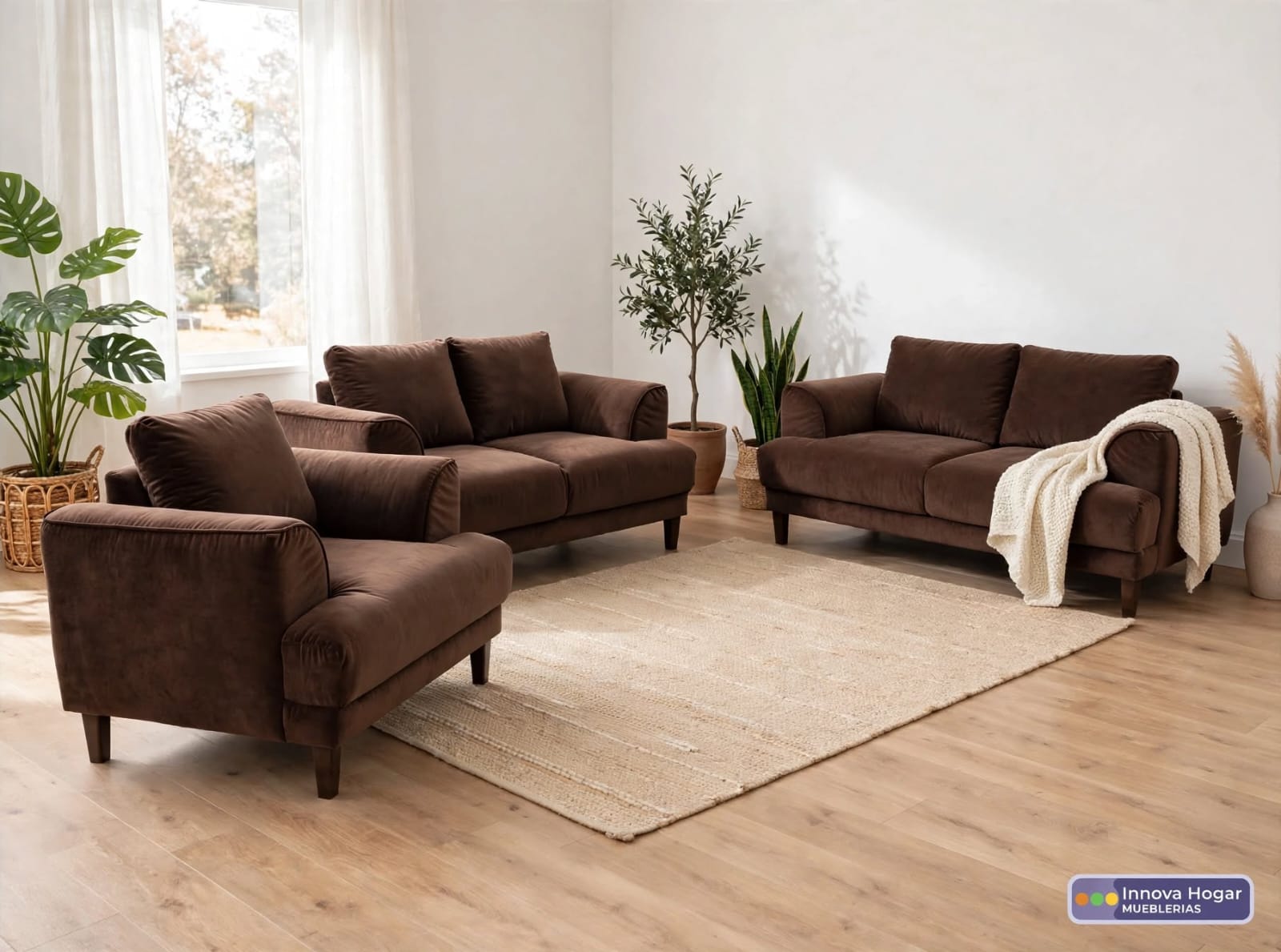 Sala Modelo Yos 3 2 1 chocolate