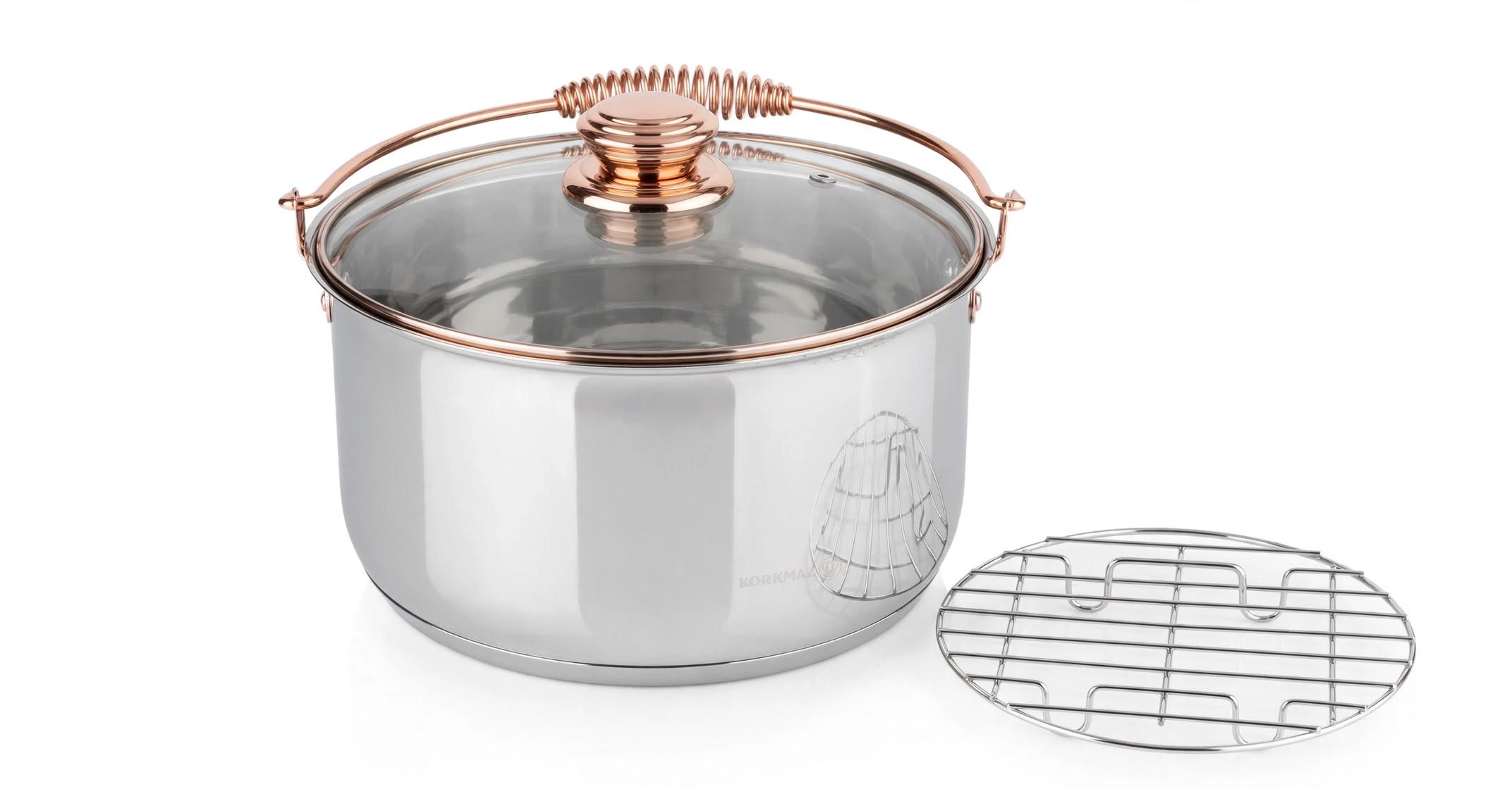 Juego De 4 Ollas De Acero Inoxidable Kitchen Essentials Lisboa 9 Pz