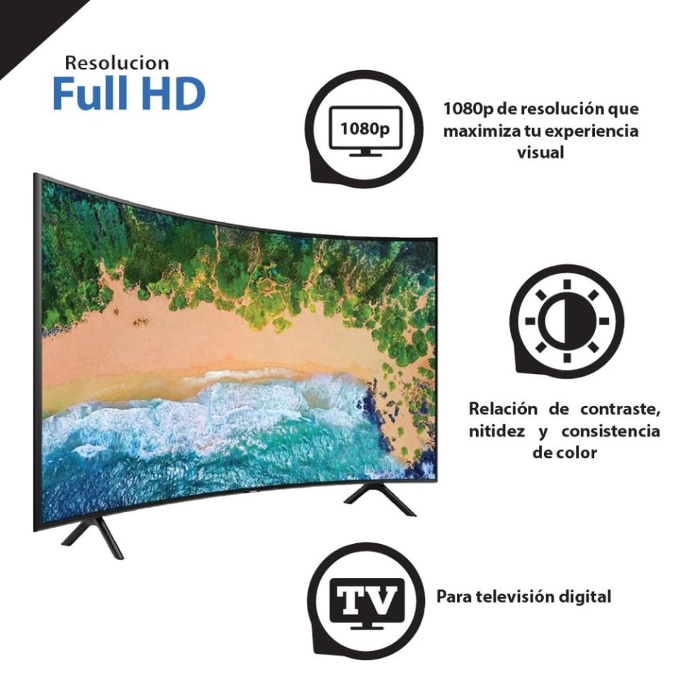 Pantalla LED Samsung UN40N5200AFXZX Smart TV 40 Pulgadas